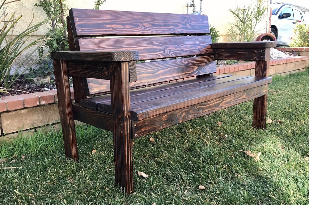 Handmade Wooden Bench