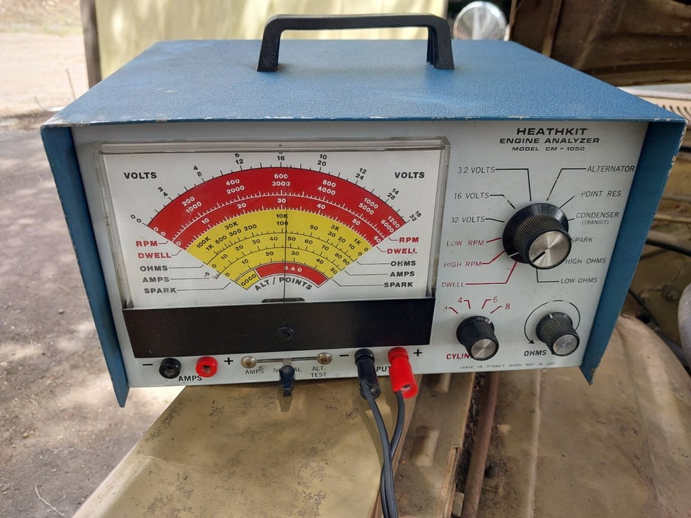 Heathkit Engine Analyzer CM-1050 works