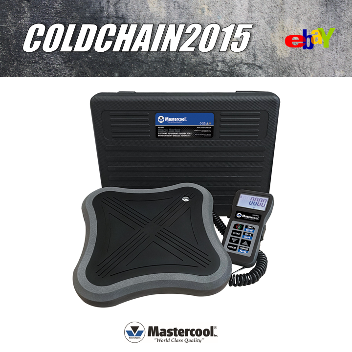 (98210-BL) Mastercool Electronic Charging Scale Bluetooth Technology