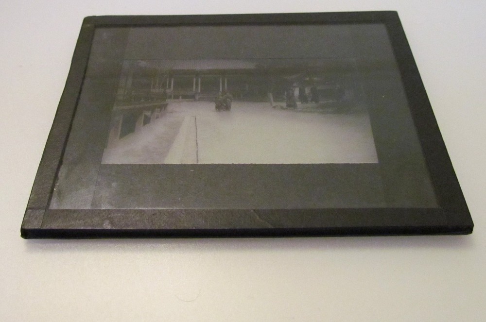 GLASS MAGIC LANTERN SLIDE UNKNOWN LOCATION 23 C1920 JAPAN