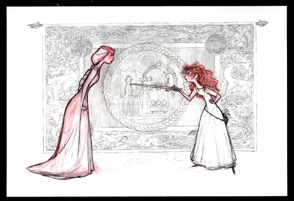 Disney Brave Post Card - 4