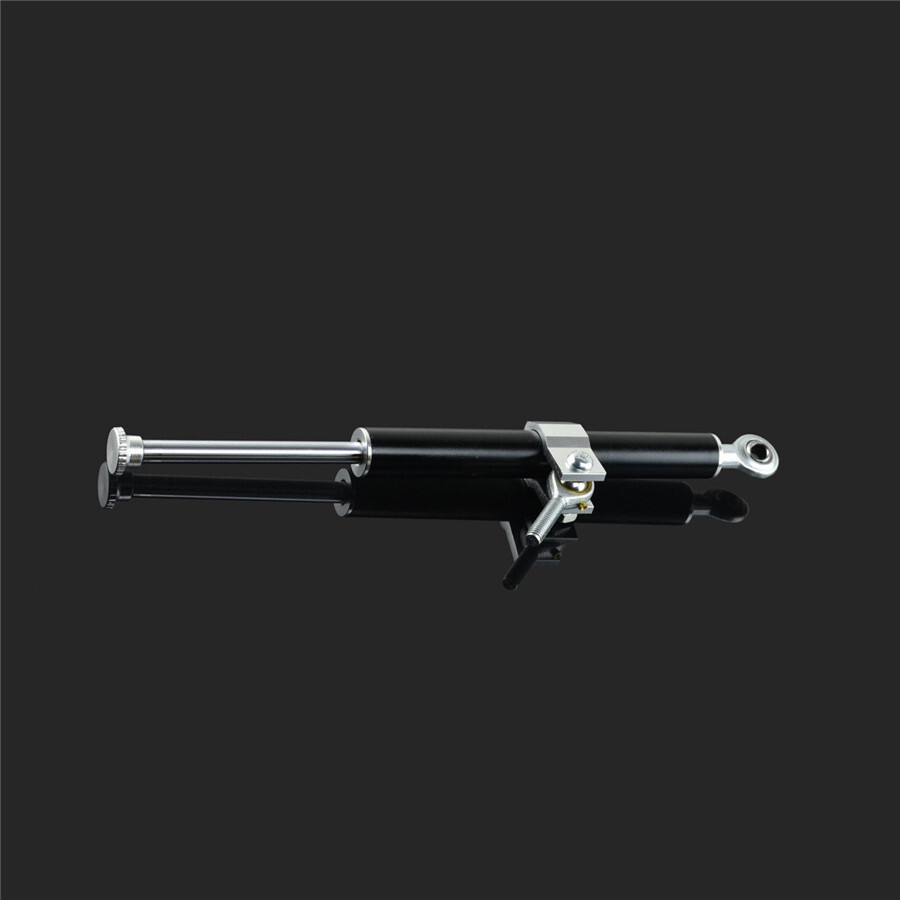 1PCS Motorcycle Universal Aluminum Steering Damper Stabilizer Linear 330mm New
