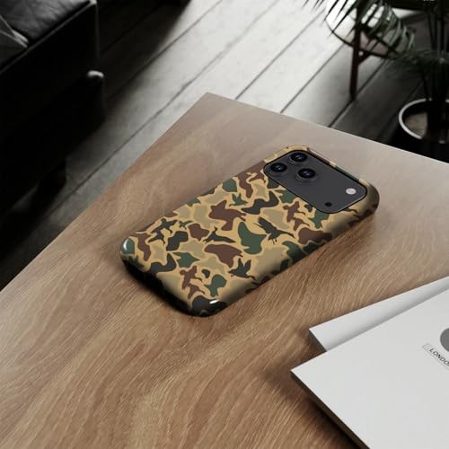 Generic Case Compatible with iPhone for iPhone 17 Pro Max Camo Camouflage Duck