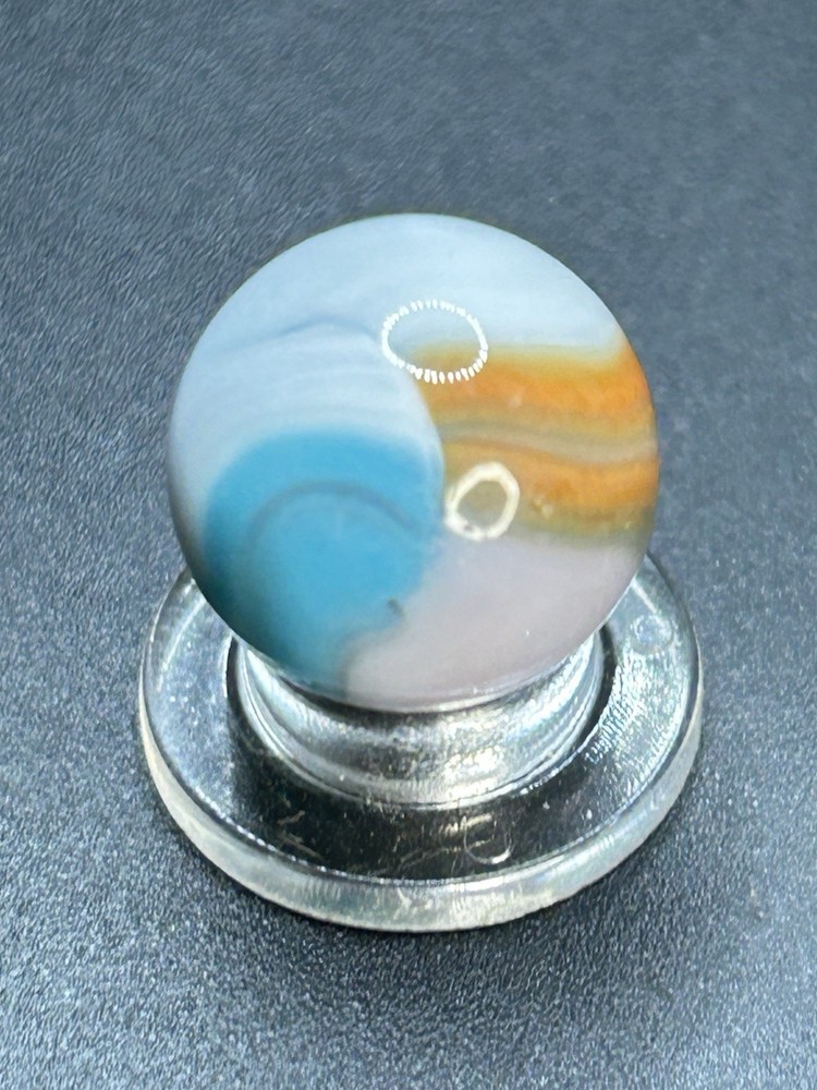 Vitro Easter Egg Marble Vintage Marbles 0.591”
