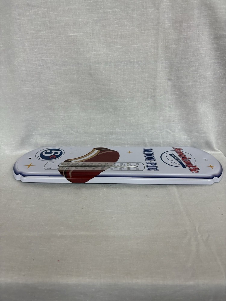 AmericanPie Moon Pie Outdoor Thermometer