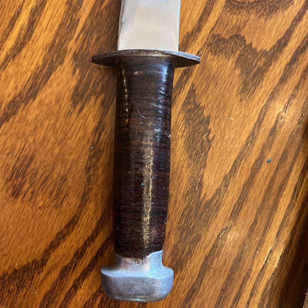 WWII Era 1940s Fixed Blade Knife 6 1/2 “ Blade