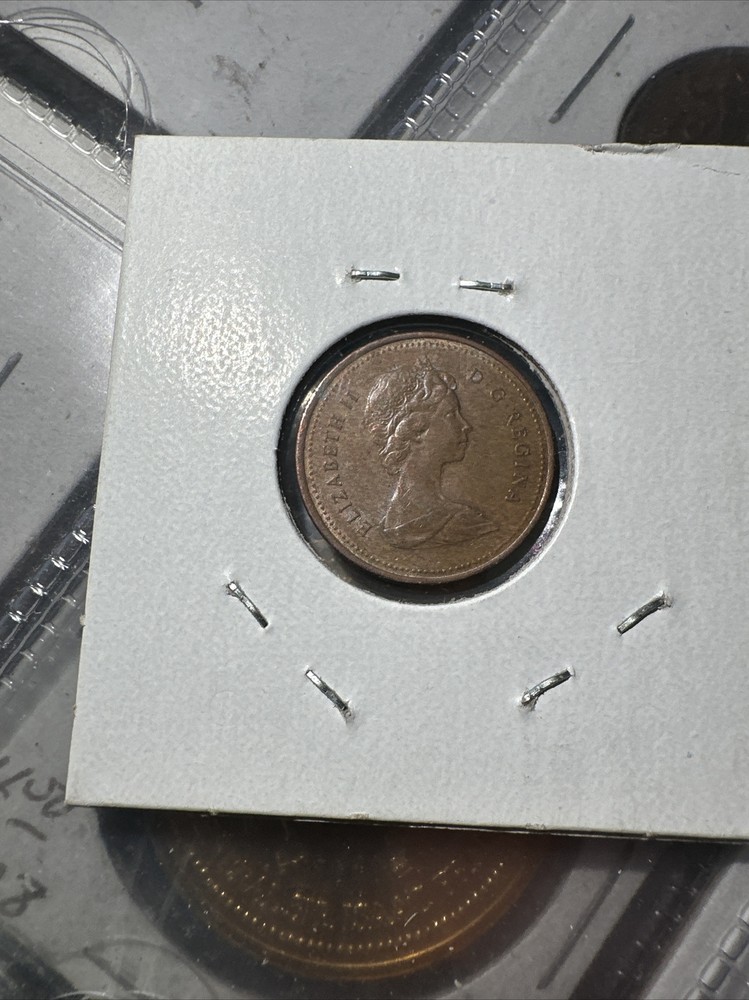~ ERROR ~ 1979 Canada ~ Double Date 1 Cent Penny ~ UNC ~ *C099