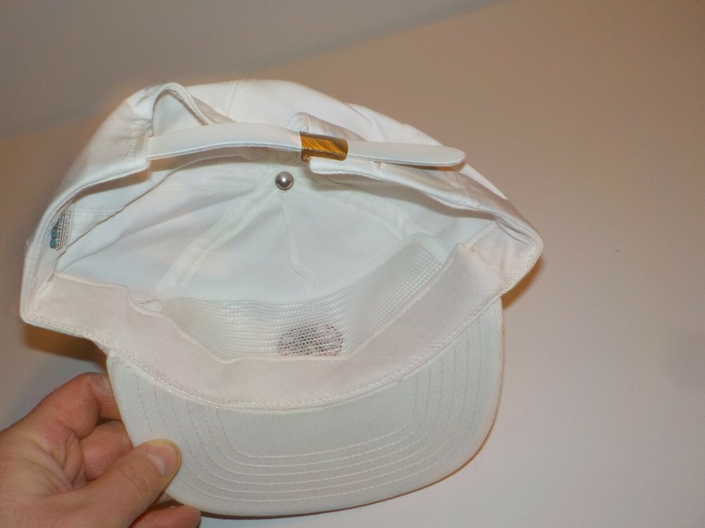 Vintage PLANTERS Peanut Adjustable Hat White Life Savers