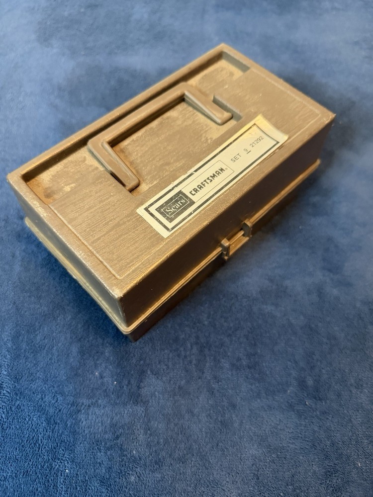 Sears Craftsman Set 9-21292 Box/Container For Tools & Accessories Vtg