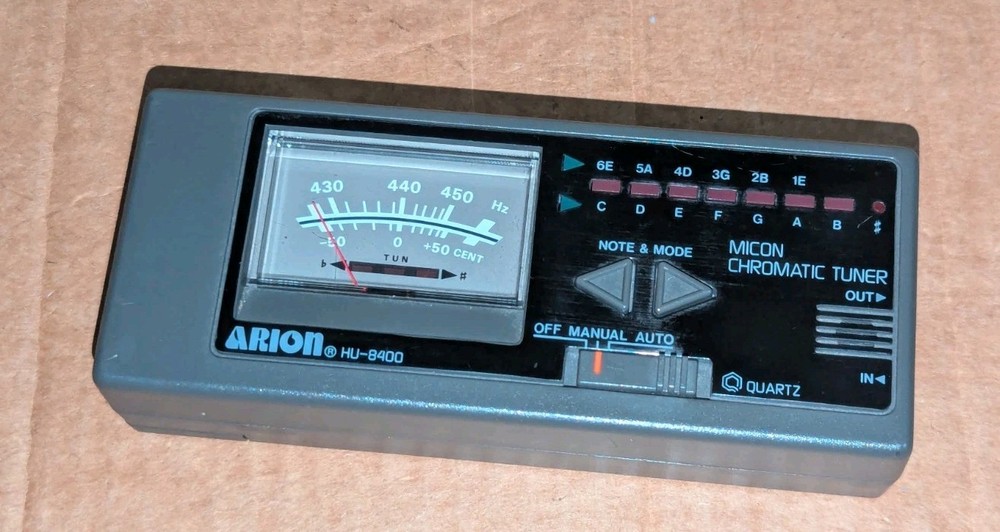Arion HU-8400 Micon Chromatic Tuner