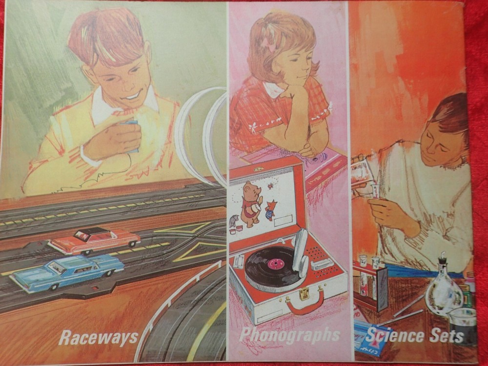 LIONEL Trains, Raceways, Phonographs & Science Sets Catalog(1966)