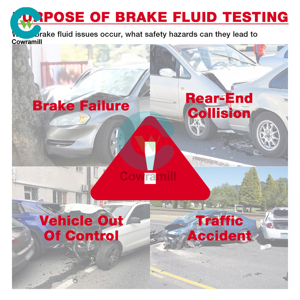 LCD Car Brake Fluid Tester High Precision Detector Analyzer DOT3 DOT4 DOT5.1