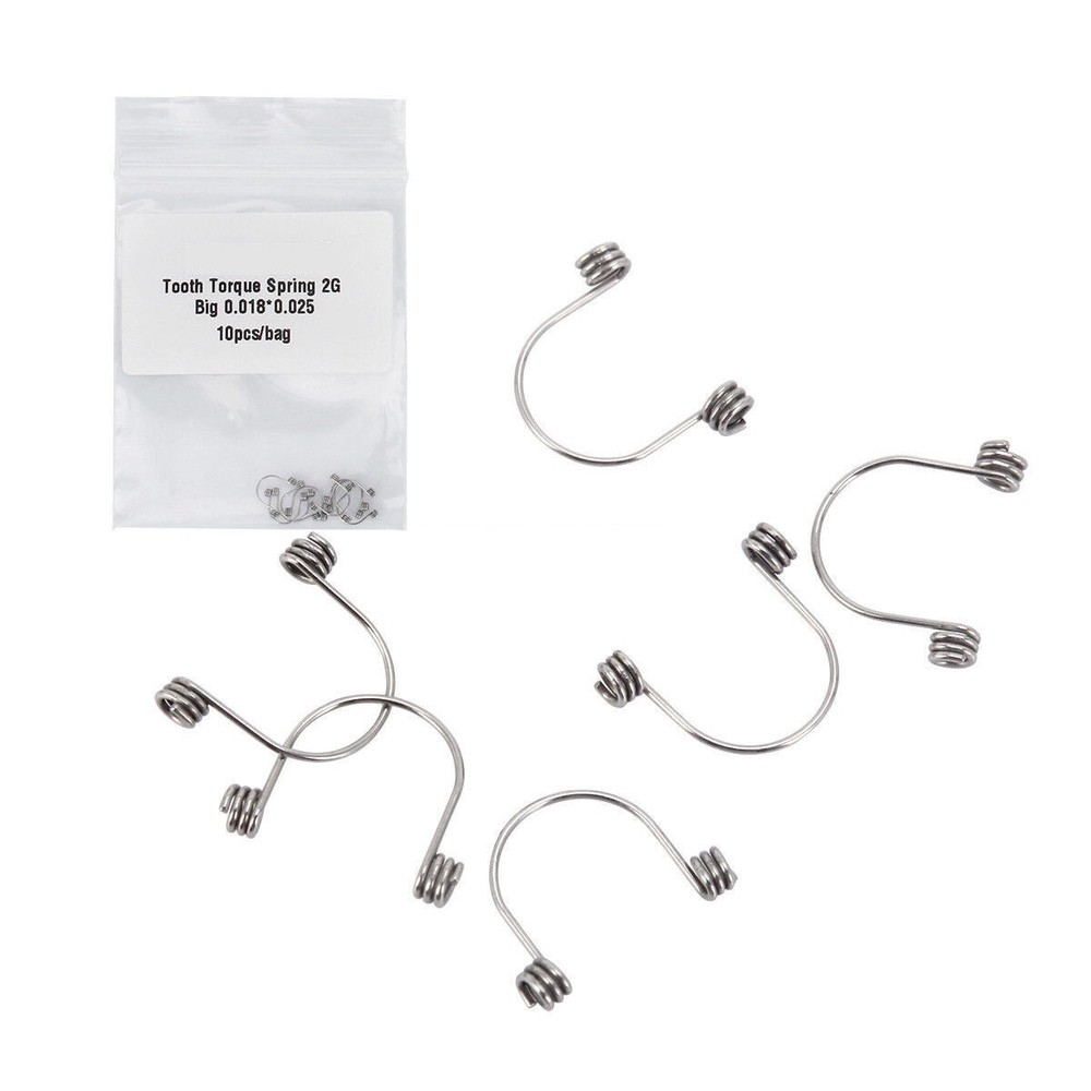 20 Packs Dental Orthodontic Anterior Teeth Torque Spring Rectangular Arch Wire