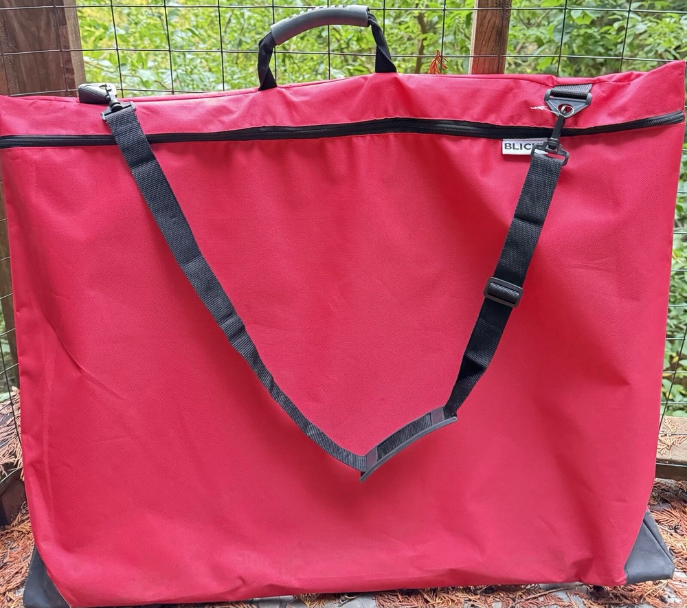 Blick Studio Series Softside Portfolio - 31”x 25”Red