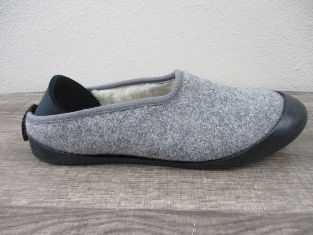 Mabahis Classic Slipper 41 Grey With Black Outer Liner Wool Lining Warm Comfort