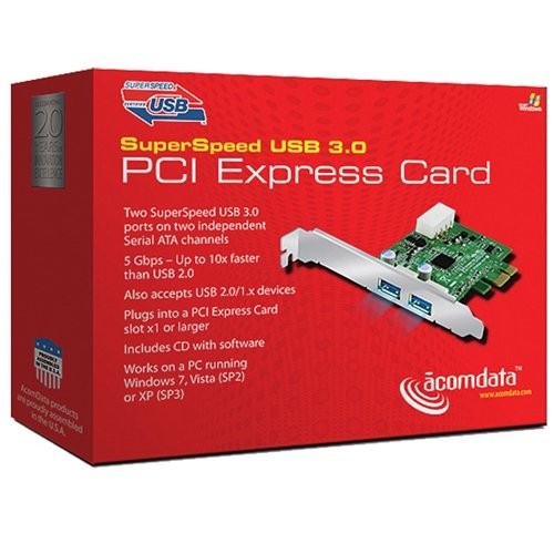 AcomData ADPU3-PCIX 2-ports USB Hub (adpu3pcix)