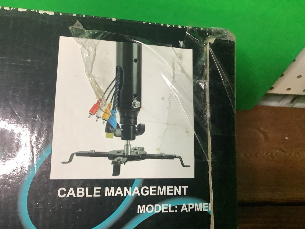 Cheetah Mounts APMEW Universal Projector Ceiling Mount 27", No HDMI Cable