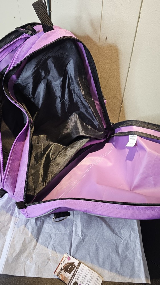 Athletico Purple Skate Bag For Inline Or Roller Skates. Missing Shoulder Strap