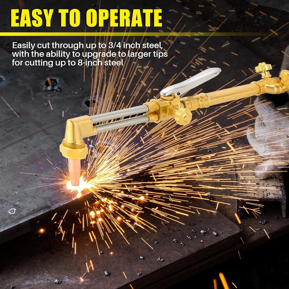 Victor Type Cutting Attachment Torch Handle Oxygen/Acetylene Cutting Welding Tor