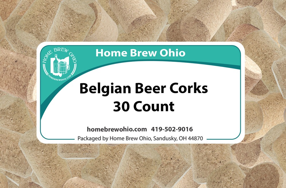Home Brew Ohio Belgian Beer Corks 30 count