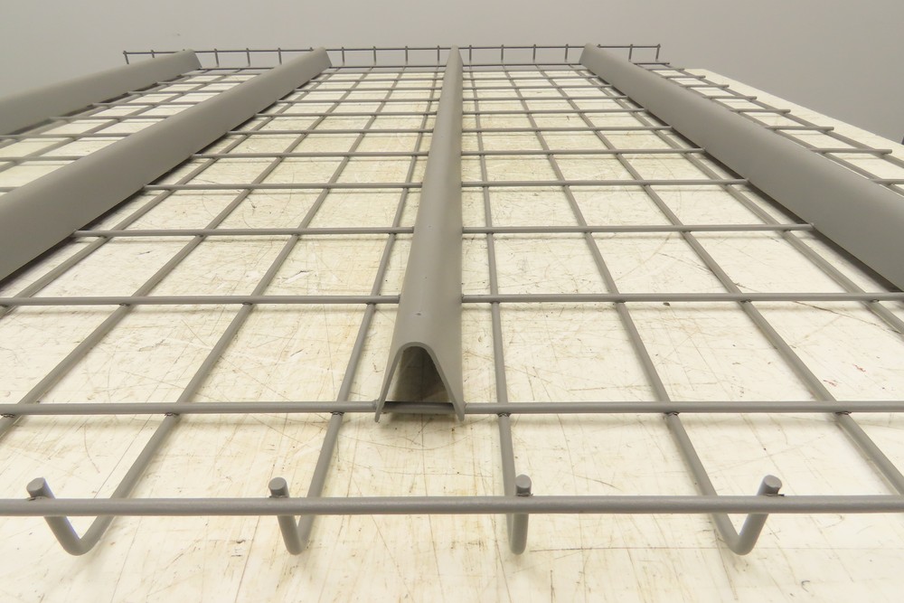 New Pallet Rack Wire Deck 48x46" Waterfall 4 Step Channel Racking 3000lb Mesh