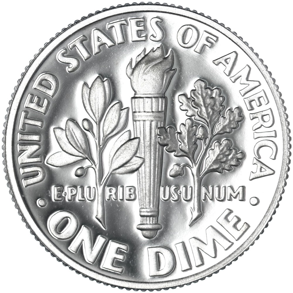 2009 S Roosevelt Dime Gem DCam Proof CN-Clad