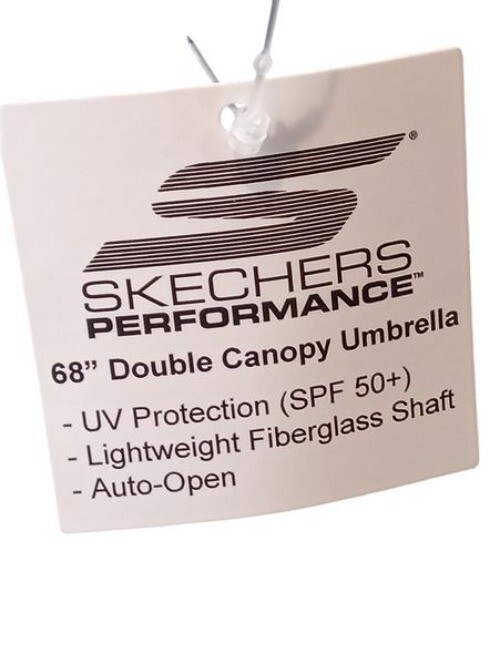 Sketchers Performance 68" Double Capacity Umbrella - black