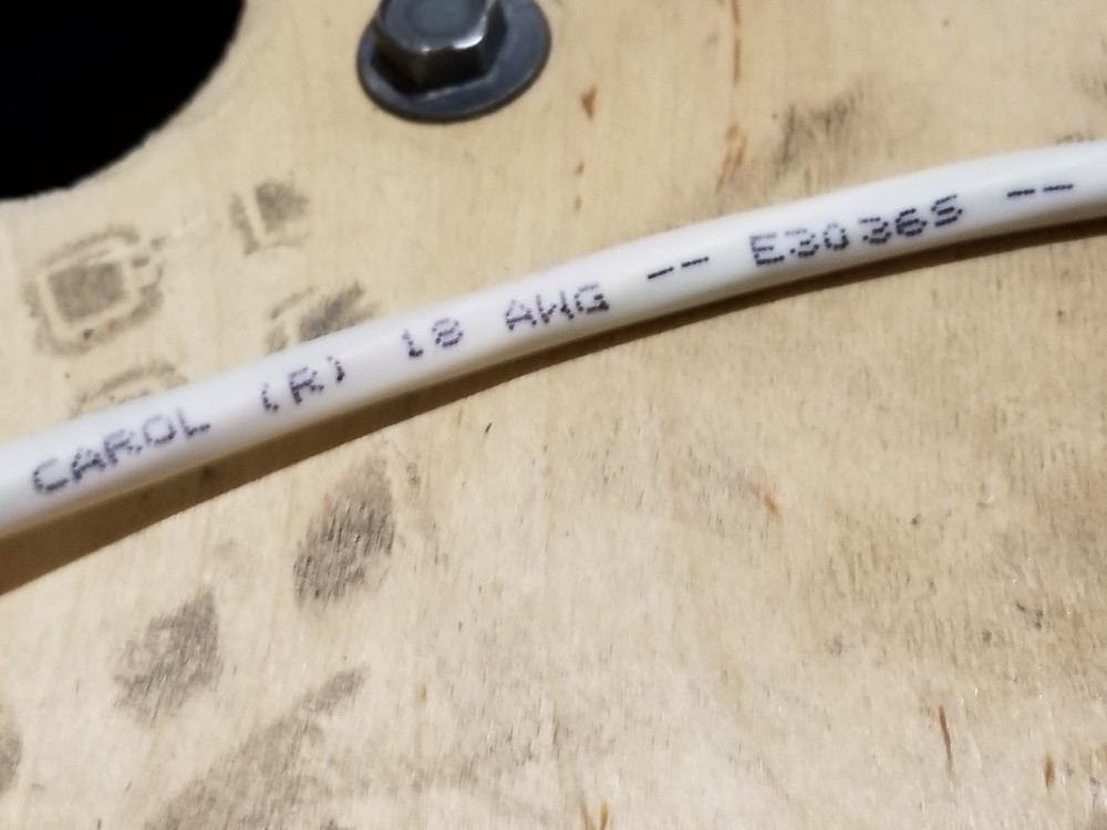 Carol E3036S 18/6C Stranded Control/Communications Cable Plenum CMP White /50ft