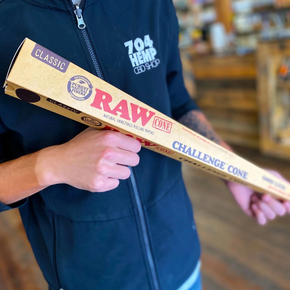 Raw Classic -2ft Pre-Roll Challenge Cone 1Pc
