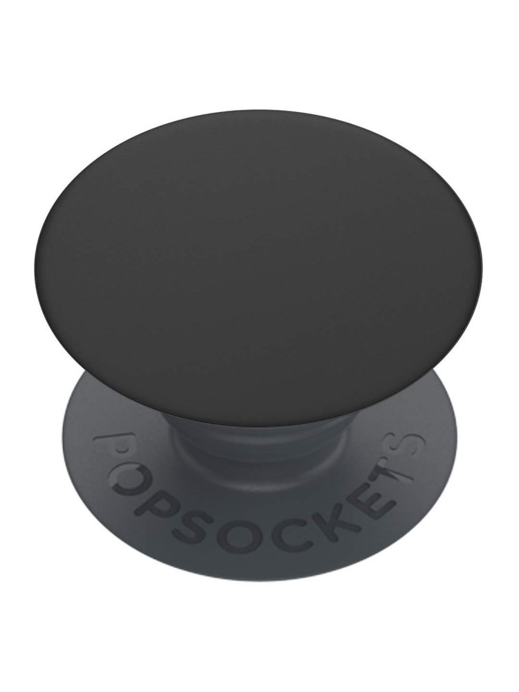 PopSockets PopGrip Basic Mobile Phone Expanding Stand and Grip - Black- New