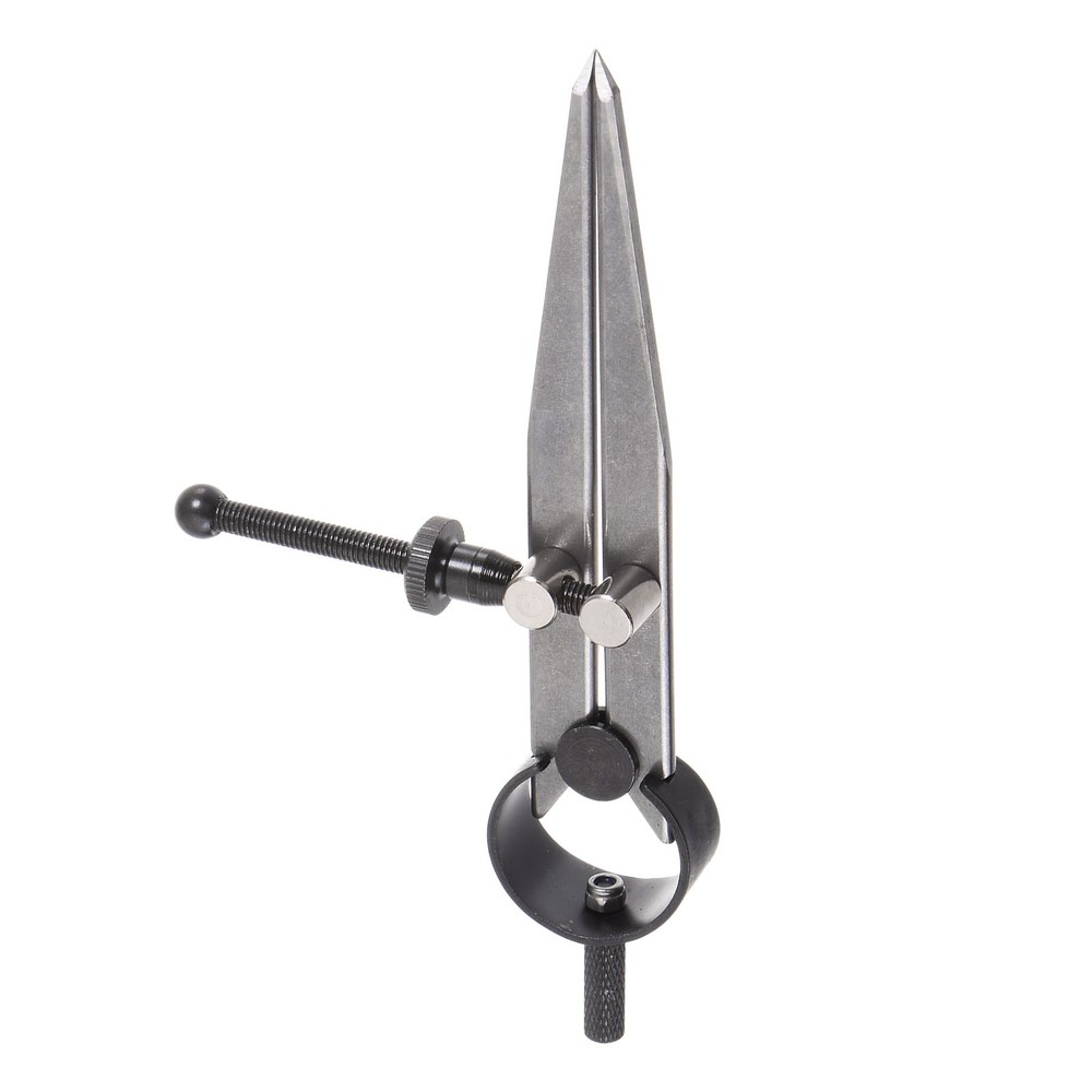 Spring Joint Caliper 4" Carbon Steel Spring Divider Caliper w Solid Nut Flat Leg