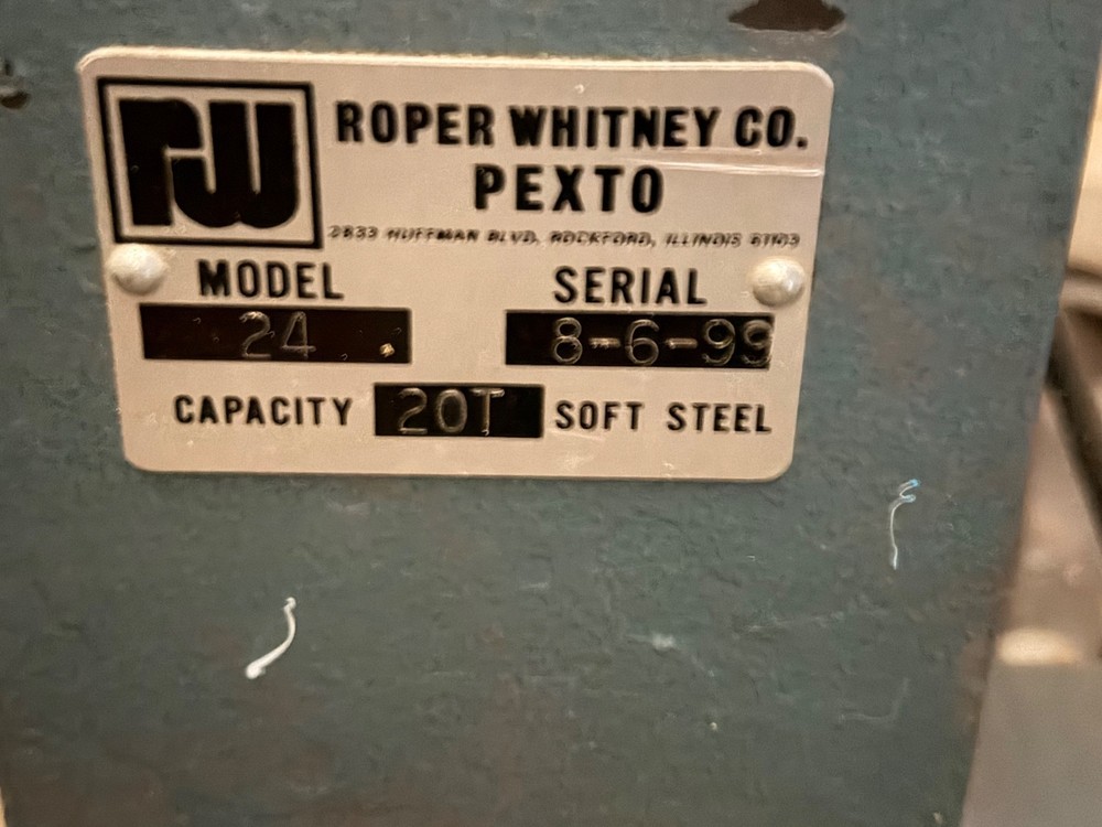 Roper Whitney No 24 Heavy Duty Bench Punch