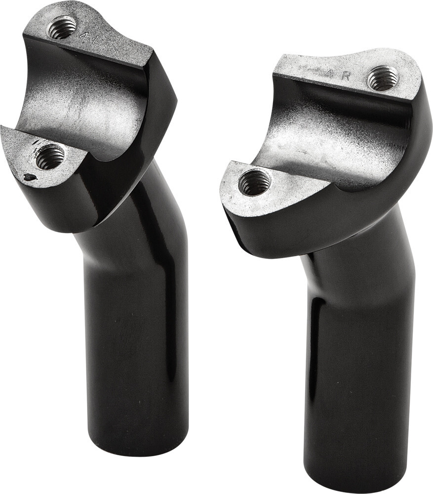 HD Blk Forged Pullback 1in Handlebar 4.5 Risers V-Rod 02-12