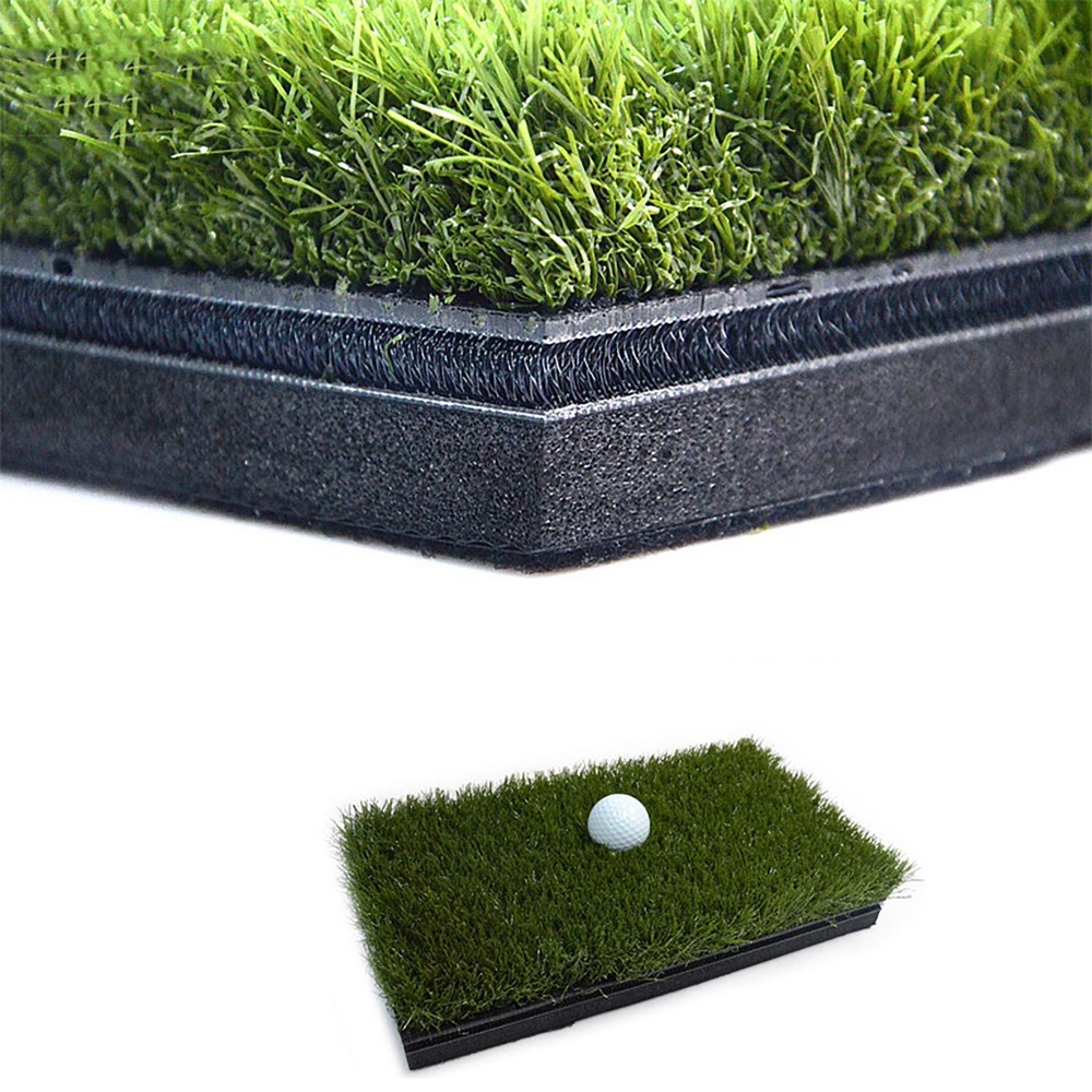 Golf 3D Hitting Mat Non-slip Simulator Rough Wedge Pad Hitting-optimized Indoor