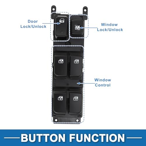 Power Window Switch No.935701D2003W Front Left Driver Side Window Control