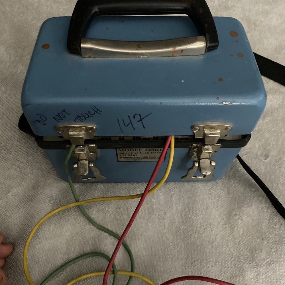 Vintage Subscriber Loop Test Set Model 145KC Manf. By Parkway System Engineering