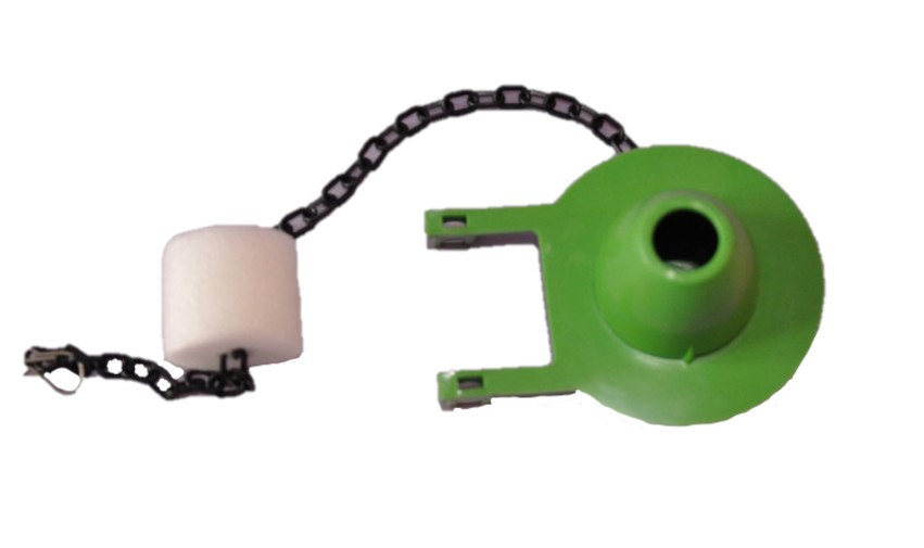 2 in Flapper, Solid Silicone w/Buoy so Flapper Stays up Longer to Flush Better