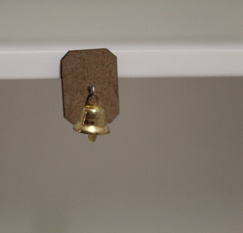 DOLLS HOUSE MINIATURE =  Single Wall   Bell