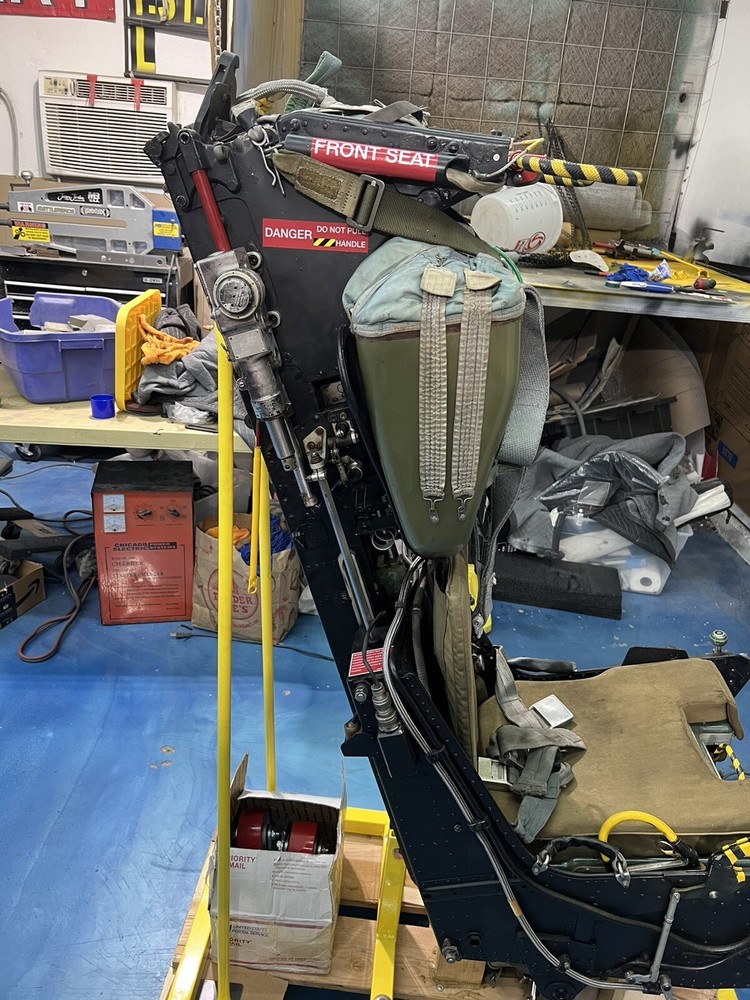 REPRODUCTION Martin Baker Ejection Seat Sticker Set F-4 Phantom