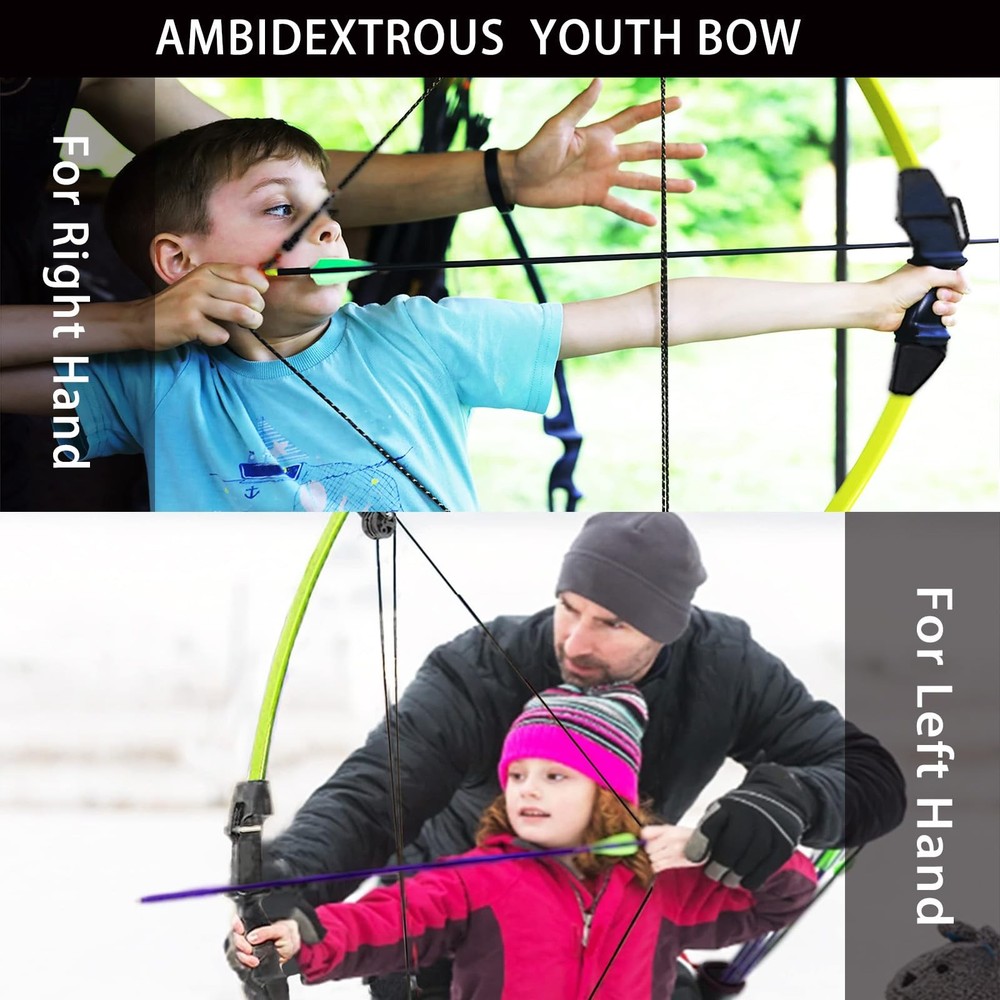 SOPOGER Compound Bow & Arrow Set Youth/Teens Beginner Archery Kit