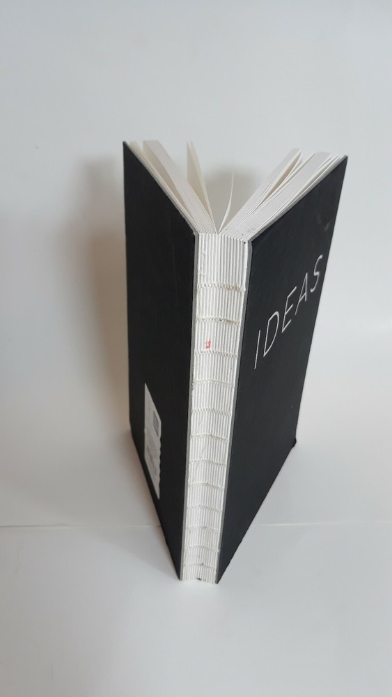 Ideas Classic Notebook Journal Size 55" X 8.5" Black 120 Sheet Journal Book