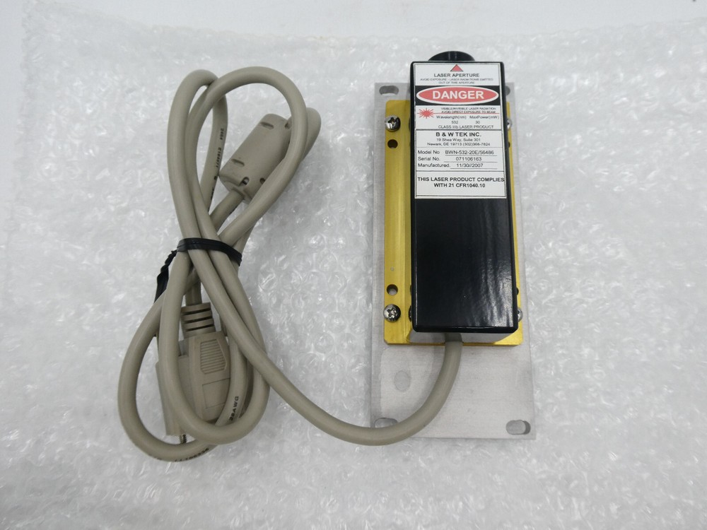 🍀 NEW DEMO! B&W TEK BWN-532-20E/56486 Diode Pumped Solid State NIR Laser Module