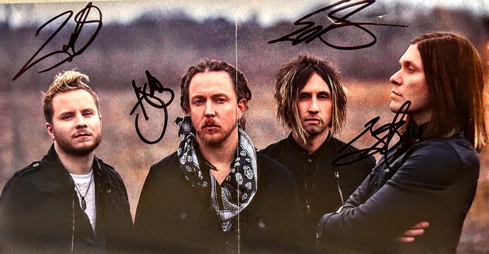 SHINEDOWN  AMARYLLIS CD Authentic Signatures Signatures