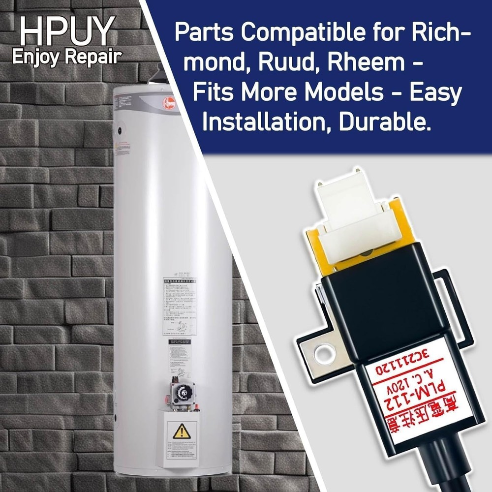 RTG20235C Tankless Water Heater Ignitor Coil, Fits Richmond/Ruud/Rheem Heaters