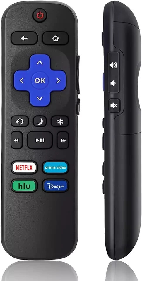 2pack Remote Control Replacement for All Roku TV TCL/Hisense/Onn Roku