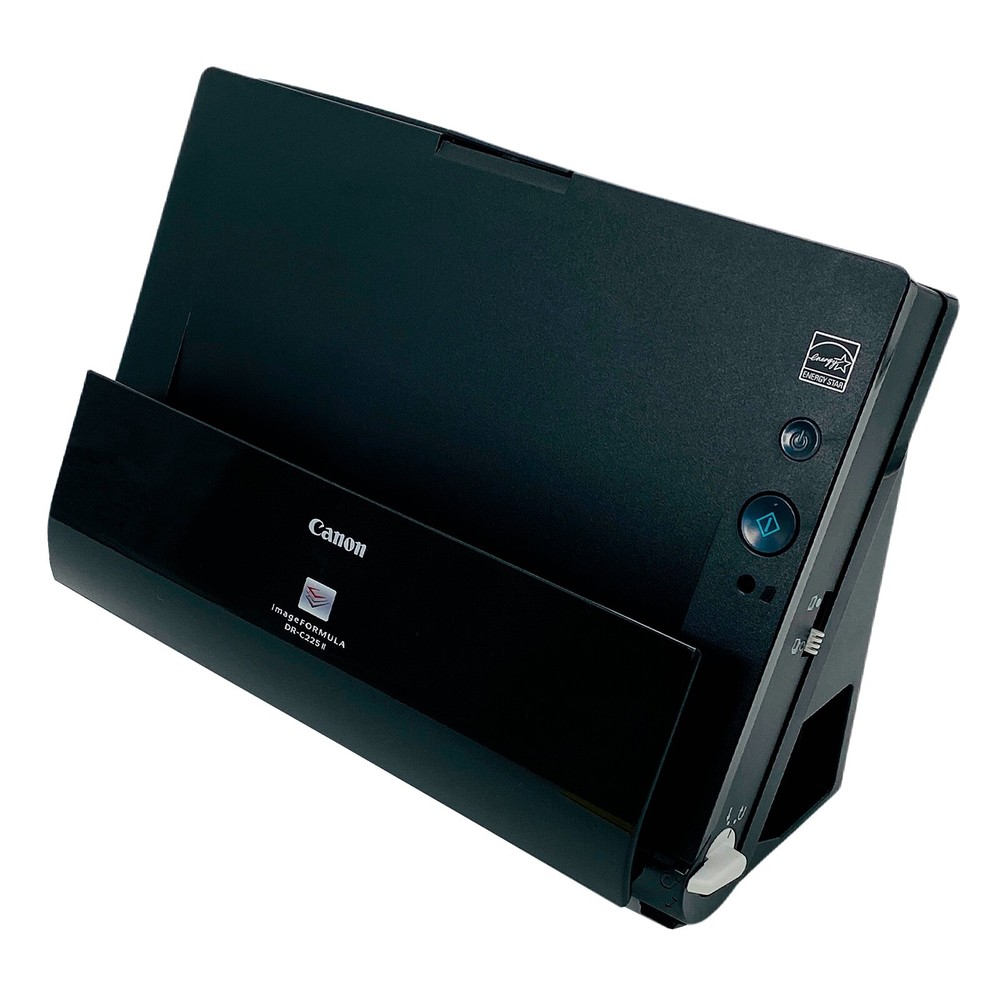 Canon ImageFORMULA DR-C225 II Desktop Document Scanner w/AC Adapter GRADE A!