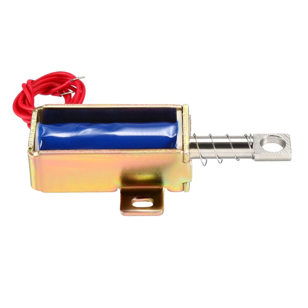 DC 12V 2A 5mm Electromagnetic Solenoid Lock Pull Type for Electric Door Lock