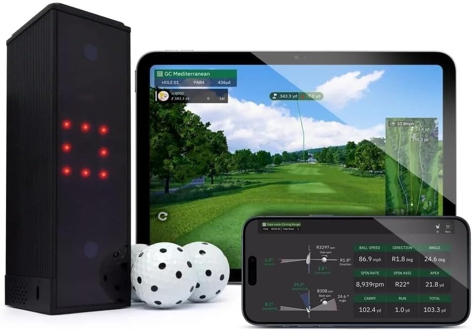 SQUARE GOLF Golf Simulator Square Golf Indoor Practice Machine New From Japan