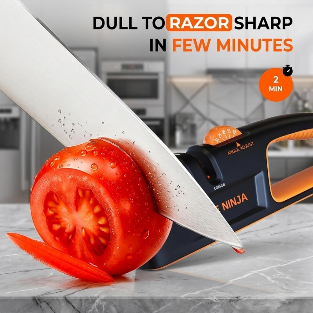 Knife Sharpener Professional Ceramic Diamond Steel Sharpening