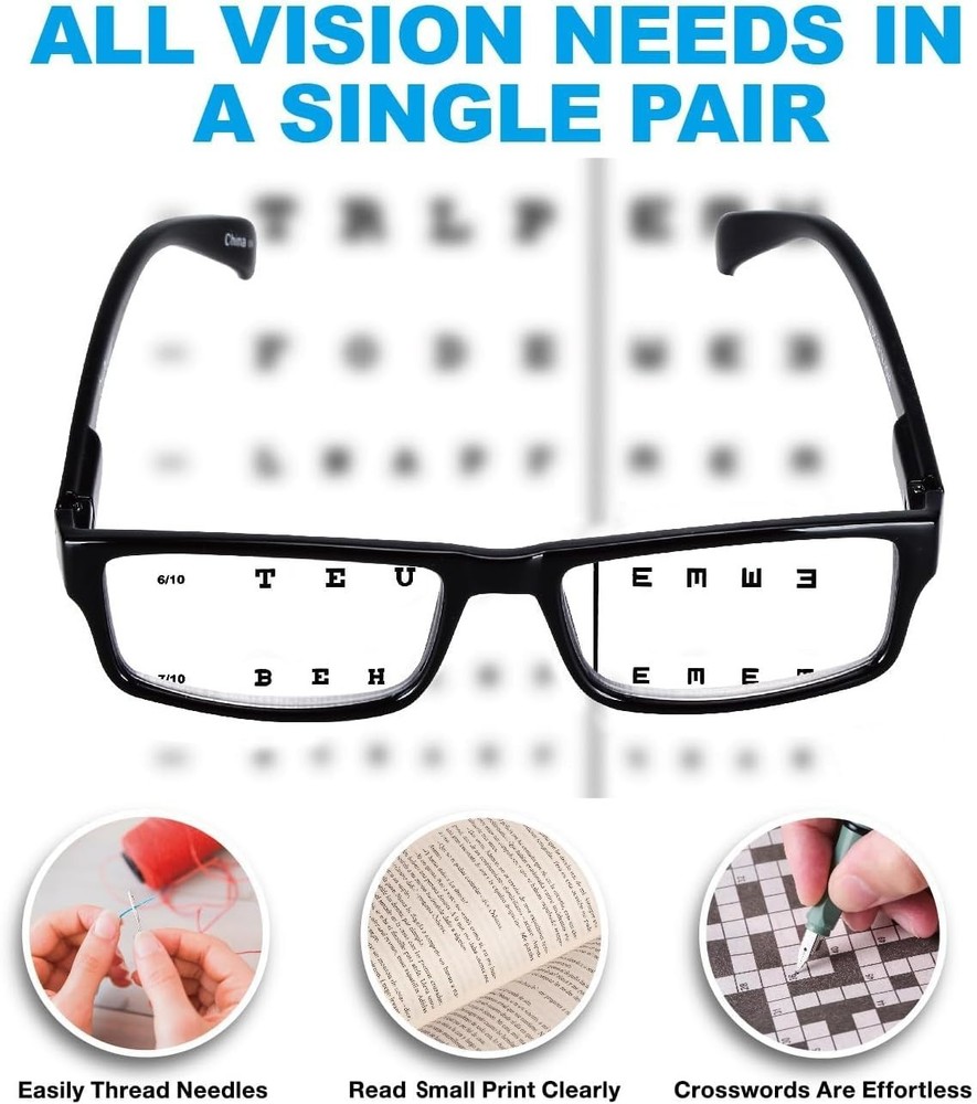 My Best Buy - Power Glasses - Read Small Print & Computer Screens - Avoiding ...